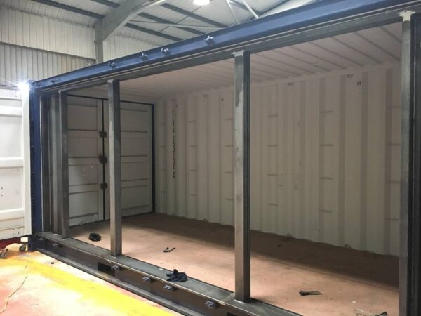 Used 20ft Open Side / Full Side Access Container - Image 5